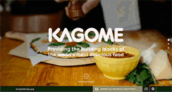 Desktop Screenshot of kagomeusa.com
