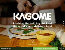 Tablet Screenshot of kagomeusa.com